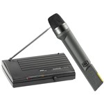 Ficha técnica e caractérísticas do produto Microfone Sem Fio VHF655 Preto - SKP