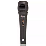 Ficha técnica e caractérísticas do produto Microfone Semi Profissional com Fio P10 Karaokê Ótima Qualidade