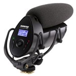 Ficha técnica e caractérísticas do produto Microfone Shotgun para Filmadoras e Câmeras Fotográficas SLR/DSLR VP83F - Shure