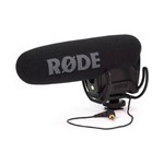 Microfone Shotgun Profissional com Suspensão Rycote para Câmeras e Gravadores | Rode | Videomic Pro