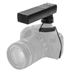 Microfone Shotgun XY Estéreo Mamen MIC-02 Entrevista e Transmissão para Câmeras e Filmadoras