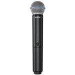 Microfone Shure Blx24br Beta58 Sem Fio com Estojo e Pilhas