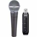 Ficha técnica e caractérísticas do produto Microfone Shure Sm58 X2U