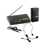 Ficha técnica e caractérísticas do produto Microfone SKP VHF 855 Sem Fio Microfone Headset