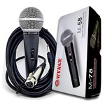 Ficha técnica e caractérísticas do produto Microfone SM 58 Profissional com Cabo - Legendary Vocal Microphone - Sm-58