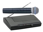 Ficha técnica e caractérísticas do produto Microfone Sound Pro Sem Fio Sp200 Vhf
