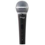 Microfone Stagg SDM70 Dinâmico Profissional com Cabo