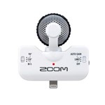 Ficha técnica e caractérísticas do produto Microfone Stereo Zoom Iq5 para Iphone, Ipad e Ipad Touch White