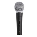 Microfone Superlux TM58s Chave On Off Vocal Dinâmico
