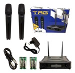 Ficha técnica e caractérísticas do produto Microfone Tagsound TMJ500 Duplo de Mao
