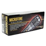 Ficha técnica e caractérísticas do produto Microfone Unidirecional com Fio Preto - Sc-1003 - Performance Sound 055-1003