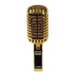 Ficha técnica e caractérísticas do produto Microfone Vintage CSR 56 Gold
