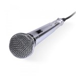 Ficha técnica e caractérísticas do produto Microfone Vocal com Fio MV-60 Prata - Vinik