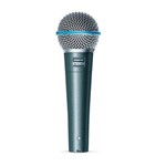 Ficha técnica e caractérísticas do produto Microfone Vocal Dinâmico Super Cardioide Beta 58a - Shure