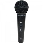 Ficha técnica e caractérísticas do produto Microfone Vocal Profissional Sm-58 P4 Preto Leson