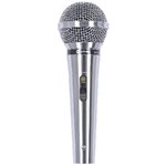 Ficha técnica e caractérísticas do produto Microfone Vocal Vinik com Fio Mv-60 Prata