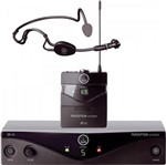 Ficha técnica e caractérísticas do produto Microfone Wireless PW45 SSET A1 Preto AKG - Marca