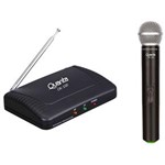 Ficha técnica e caractérísticas do produto Microfone Wireless Quanta QTMWU-105 - 2V - Sem Fio