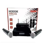 Ficha técnica e caractérísticas do produto Microfone Wireless Tomate MT-2207- 0108