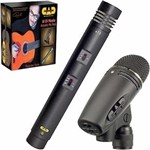 Ficha técnica e caractérísticas do produto Microfones Gravacao Cad Admp Al Di Meola E60 + E70