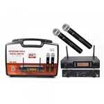Ficha técnica e caractérísticas do produto Microfones Mxt Uhf Sem Fio Uhf-628m 54.1.123 100 Canais