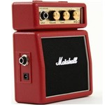 Mini Amplificador para Guitarra Marshall Ms2r Vermelho