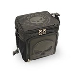 Ficha técnica e caractérísticas do produto Mini Bag Térmica Black Skull - Fit - com 3 Marmitas