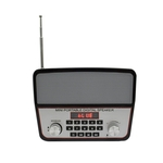 Ficha técnica e caractérísticas do produto Mini Caixa Som Portátil Ws-1813 Bluetooth Usb Mp3 Radio Pret