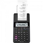 Ficha técnica e caractérísticas do produto Mini Calculadora com Bobina 12 Dígitos Hr-8RC-We-B-Dc Preta Casio