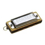 Ficha técnica e caractérísticas do produto Mini Gaita Harmônica Diatônica Afinação Dó MINI HARP-C - Hohner