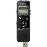 Ficha técnica e caractérísticas do produto Mini Gravador Digital Sony ICD-PX240 com 4Gb de Memória Interna