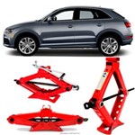 Ficha técnica e caractérísticas do produto Mini Macaco Hidráulico Sanfona Automotivo Audi Q3 1,5 Toneladas Com Alavanca