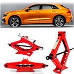 Ficha técnica e caractérísticas do produto Mini Macaco Hidráulico Sanfona Automotivo Audi Q8 1,5 Toneladas com Alavanca