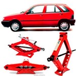 Ficha técnica e caractérísticas do produto Mini Macaco Hidráulico Sanfona Automotivo Fiat Tipo 2 Toneladas com Alavanca