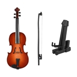 Ficha técnica e caractérísticas do produto Mini madeira Violino Modelo Exquisite desktop Musical