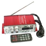 Ficha técnica e caractérísticas do produto Mini Modulo Amplificador de Som para Carro Kinter com 2 Canais Digital 25W e Controle Ma-120