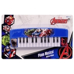 Ficha técnica e caractérísticas do produto Mini piano musical infantil para criança Avengers - Marvel
