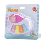 Ficha técnica e caractérísticas do produto Mini Piano Musical Rosa - Bee Toys