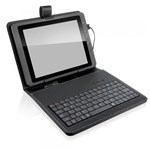Ficha técnica e caractérísticas do produto Mini Teclado Multilaser Slim USB Capa Tablet 8" Preto - TC156