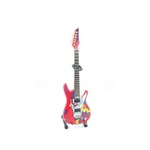 Miniatura Guitarra Axe Heaven Satriani Vermelha