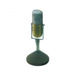 Ficha técnica e caractérísticas do produto Miniatura Microfone 24x10,5x10,5cm - Ledlustre - Led Lustre