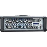 Ficha técnica e caractérísticas do produto Mixer Amplificado 8 Canais Mic/Line Entrada USB 800W SC-PM800MP3 - Soundcast