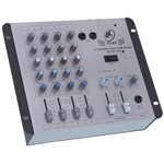 Ficha técnica e caractérísticas do produto Mixer De Som Bivolt 12v Conector Rca P10 Star412v Ll Áudio