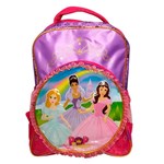 Ficha técnica e caractérísticas do produto Mochila Escolar Princesas Disney Infantil - Camp