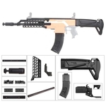 Ficha técnica e caractérísticas do produto Mod Estilo trabalhador STF-W024 AK Alfa Kits Set Com Preto Adaptador Toy Gun