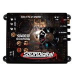 Ficha técnica e caractérísticas do produto Módulo Amplificador de Som Automotivo SOUNDIGITAL SD400.1D 2 OHMS