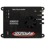 Ficha técnica e caractérísticas do produto Módulo Amplificador de Som Automotivo SOUNDIGITAL SD600.1D 2 OHMS