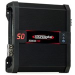 Ficha técnica e caractérísticas do produto Módulo Amplificador Digital SounDigital SD3000.1D EVO 2 Black 1 Canal 3918 Watts RMS 1 Ohm