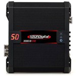 Ficha técnica e caractérísticas do produto Módulo Amplificador Digital SounDigital SD3000.1D EVO II Black - 1 Canal - 3918 Watts RMS - 2ohms