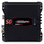 Ficha técnica e caractérísticas do produto Módulo Amplificador Digital SounDigital SD1200.1D EVO 2 Black - 1 Canal - 1567 Watts RMS - 1 Ohm